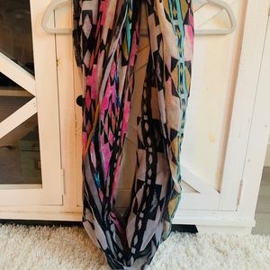 Infinity loop light scarf